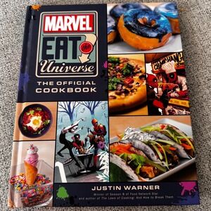 New Hardcover Marvel Eat the Universe: The Official Cookbook - Superhero Recipes
